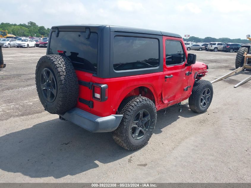 2019 Jeep Wrangler Sport S 4X4 VIN: 1C4GJXAG2KW618162 Lot: 39232308