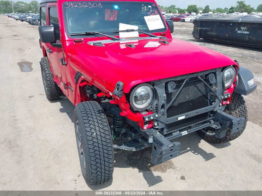 2019 Jeep Wrangler Sport S 4X4 VIN: 1C4GJXAG2KW618162 Lot: 39232308