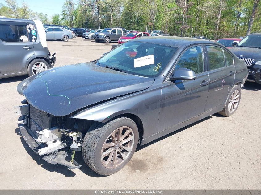 2016 BMW 320I xDrive VIN: WBA8E5G53GNT94641 Lot: 39232316