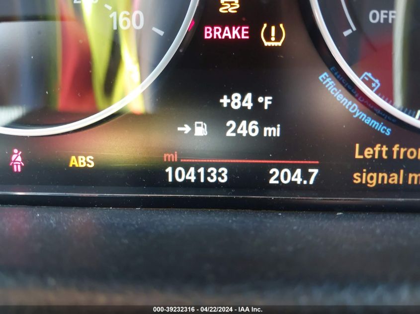 2016 BMW 320I xDrive VIN: WBA8E5G53GNT94641 Lot: 39232316