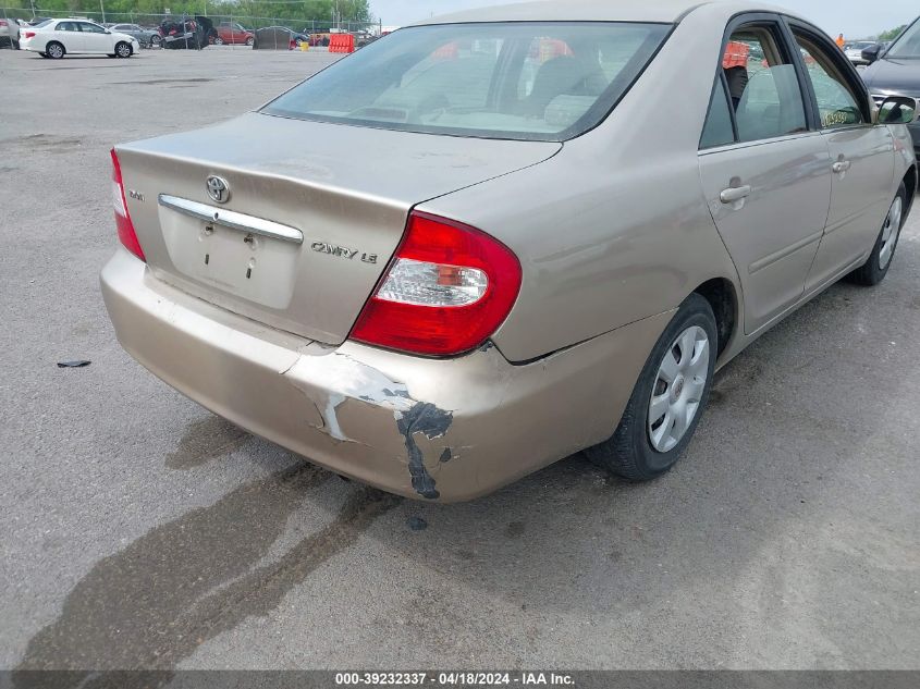 2003 Toyota Camry Le VIN: 4T1BE32K23U687579 Lot: 39232337