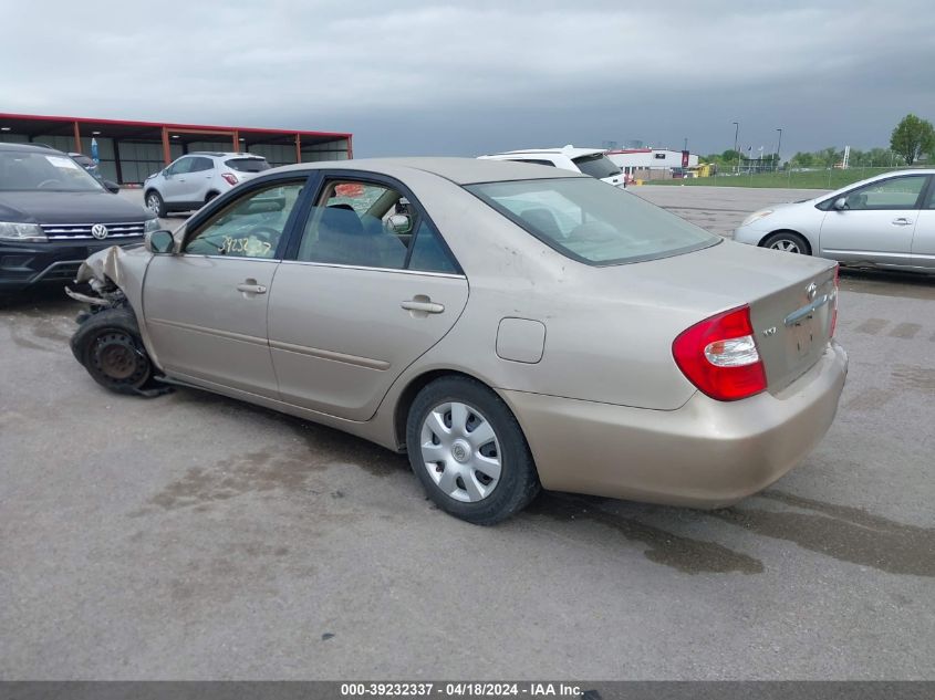 2003 Toyota Camry Le VIN: 4T1BE32K23U687579 Lot: 39232337