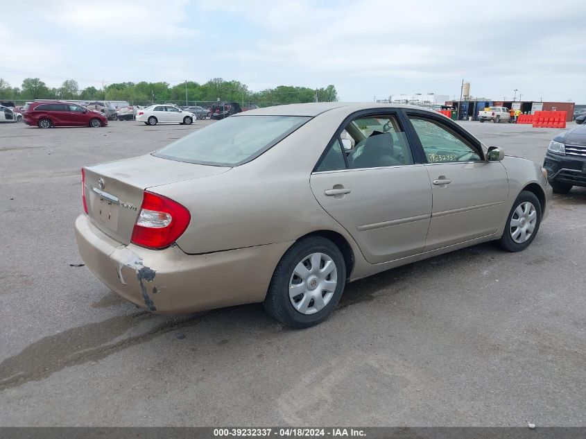 2003 Toyota Camry Le VIN: 4T1BE32K23U687579 Lot: 39232337