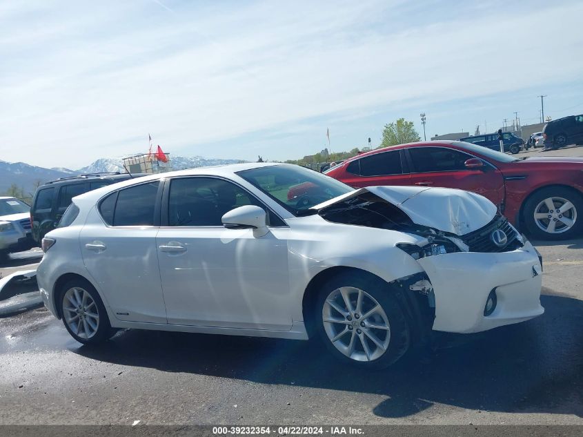 2011 Lexus Ct 200H Premium VIN: JTHKD5BH6B2033958 Lot: 44935904