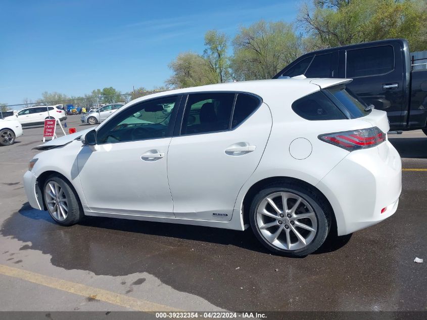 2011 Lexus Ct 200H Premium VIN: JTHKD5BH6B2033958 Lot: 44935904