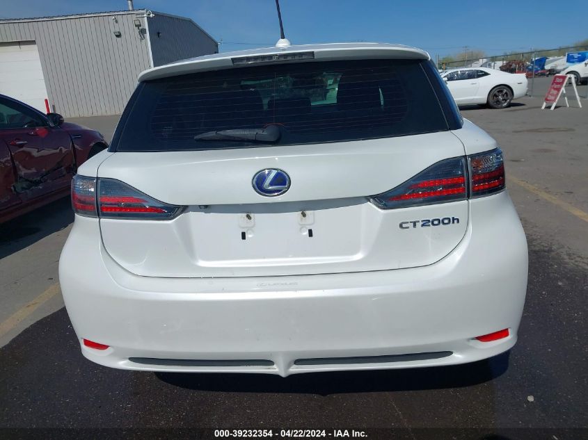 2011 Lexus Ct 200H Premium VIN: JTHKD5BH6B2033958 Lot: 44935904