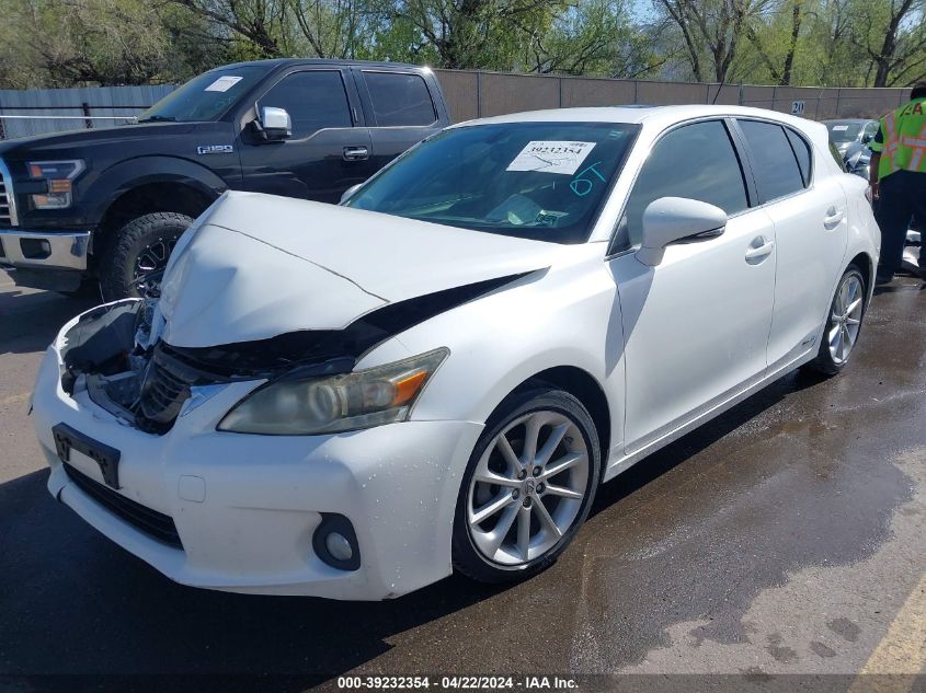 2011 Lexus Ct 200H Premium VIN: JTHKD5BH6B2033958 Lot: 44935904