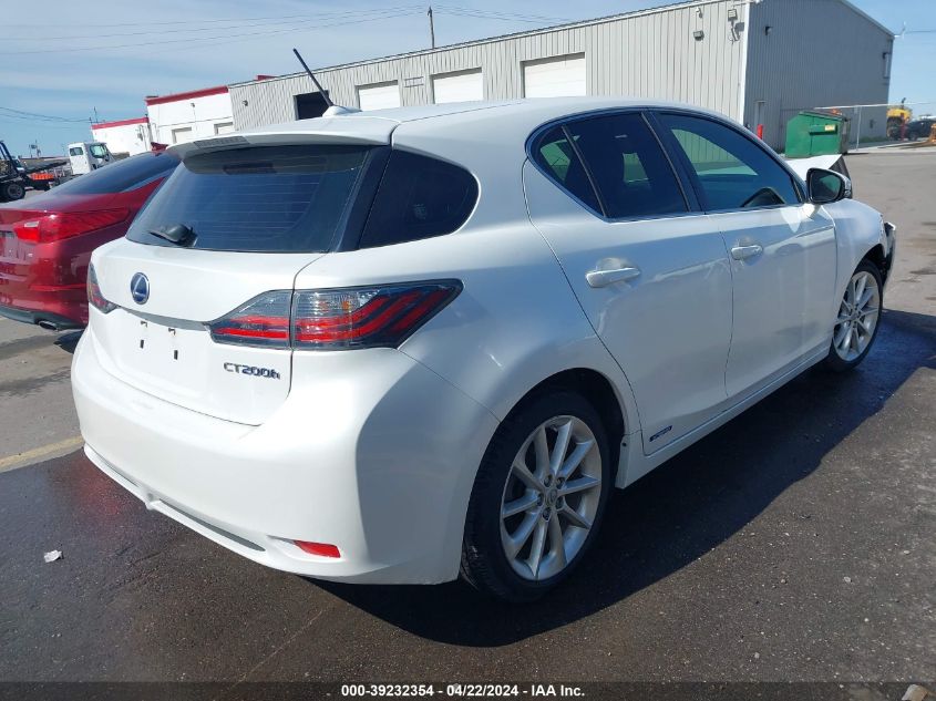 2011 Lexus Ct 200H Premium VIN: JTHKD5BH6B2033958 Lot: 44935904