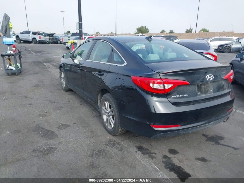 2017 Hyundai Sonata VIN: 5NPE24AF5HH542378 Lot: 46126554