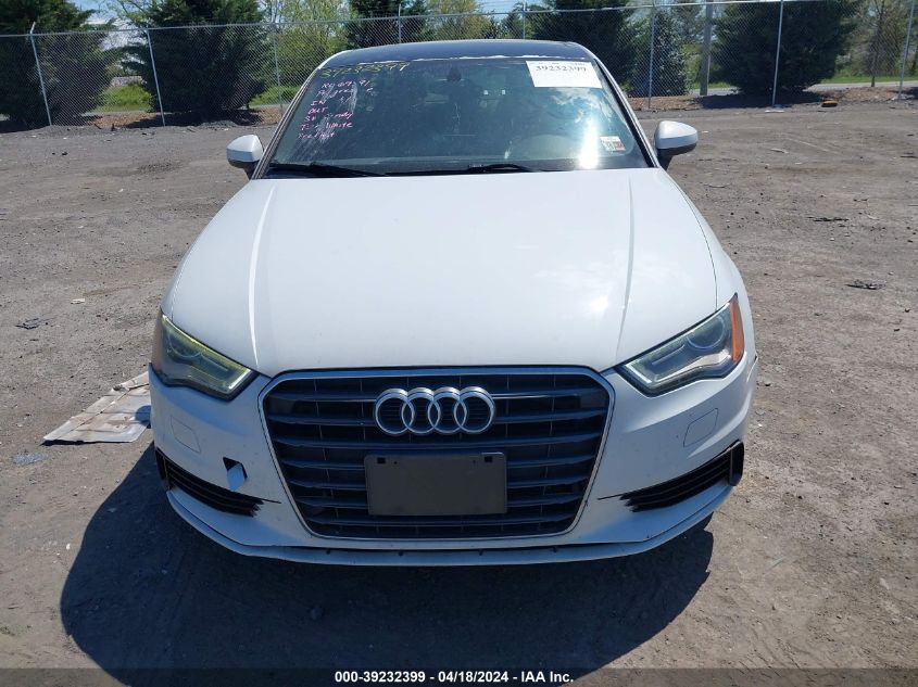 2015 Audi A3 1.8T Premium VIN: WAUCCGFFXF1033600 Lot: 39232399