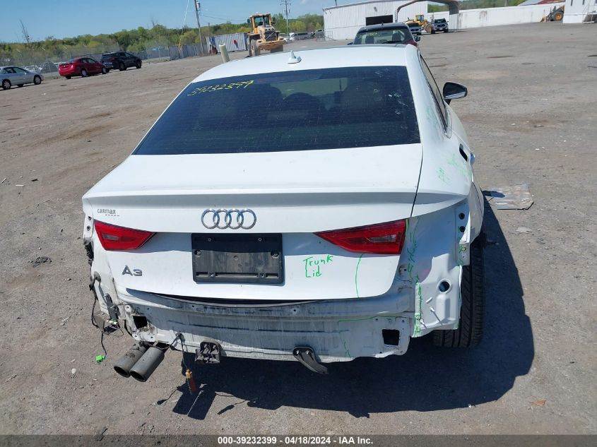 2015 Audi A3 1.8T Premium VIN: WAUCCGFFXF1033600 Lot: 39232399