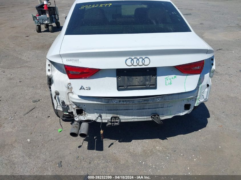 2015 Audi A3 1.8T Premium VIN: WAUCCGFFXF1033600 Lot: 39232399