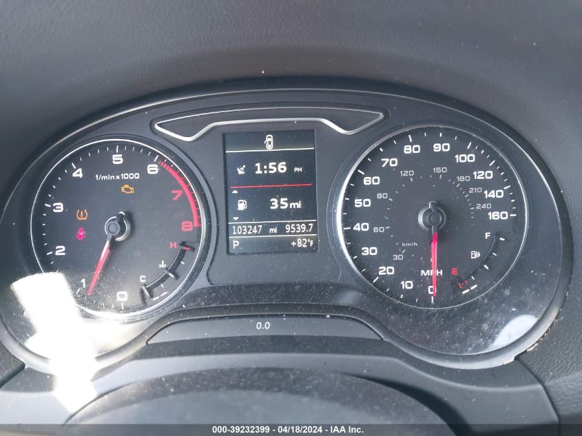 2015 Audi A3 1.8T Premium VIN: WAUCCGFFXF1033600 Lot: 39232399