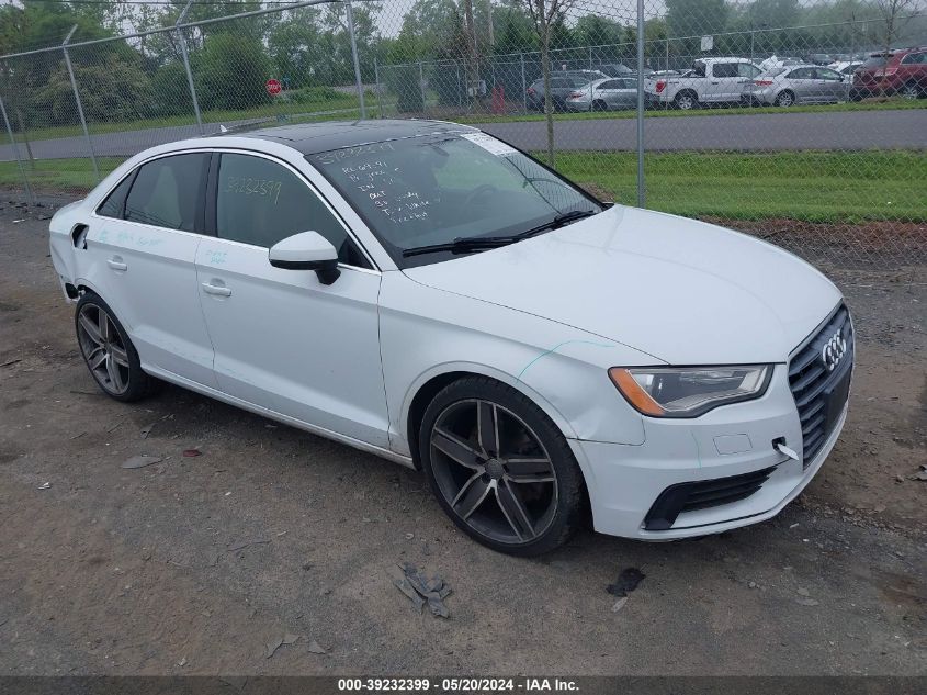 2015 Audi A3 1.8T Premium VIN: WAUCCGFFXF1033600 Lot: 39232399