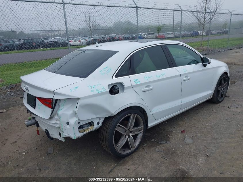 2015 Audi A3 1.8T Premium VIN: WAUCCGFFXF1033600 Lot: 39232399