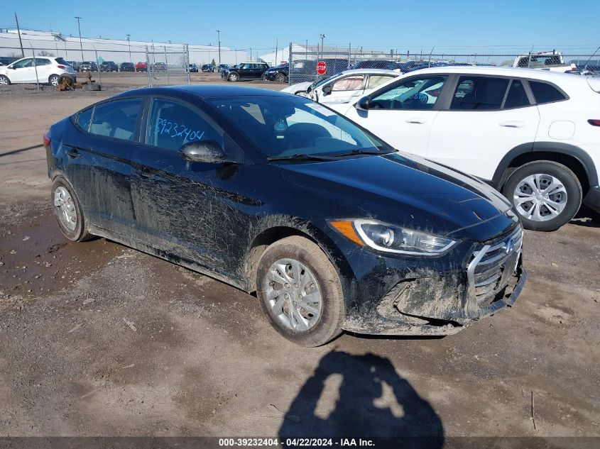 2017 Hyundai Elantra Se VIN: KMHD74LF8HU111061 Lot: 48896502