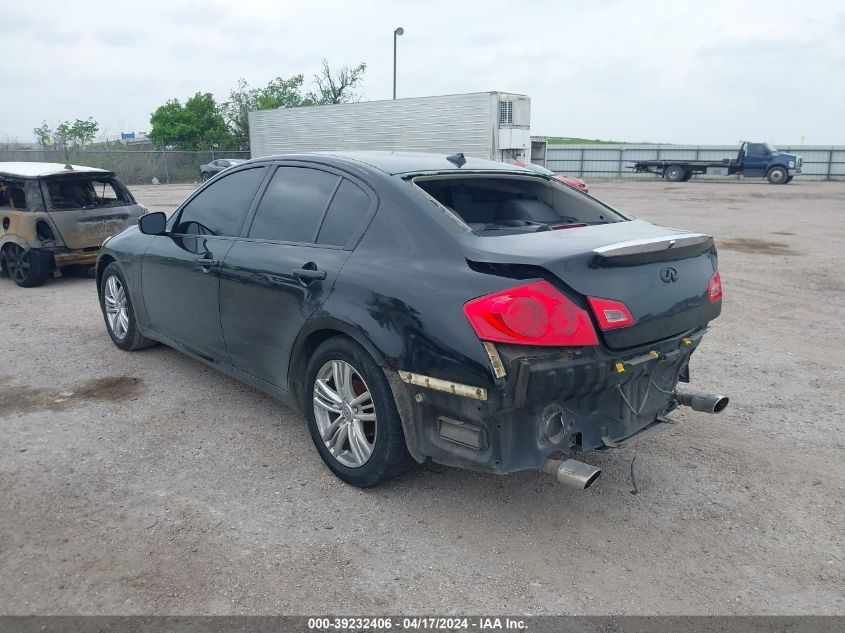 2013 Infiniti G37 Journey VIN: JN1CV6AP1DM710068 Lot: 39232406