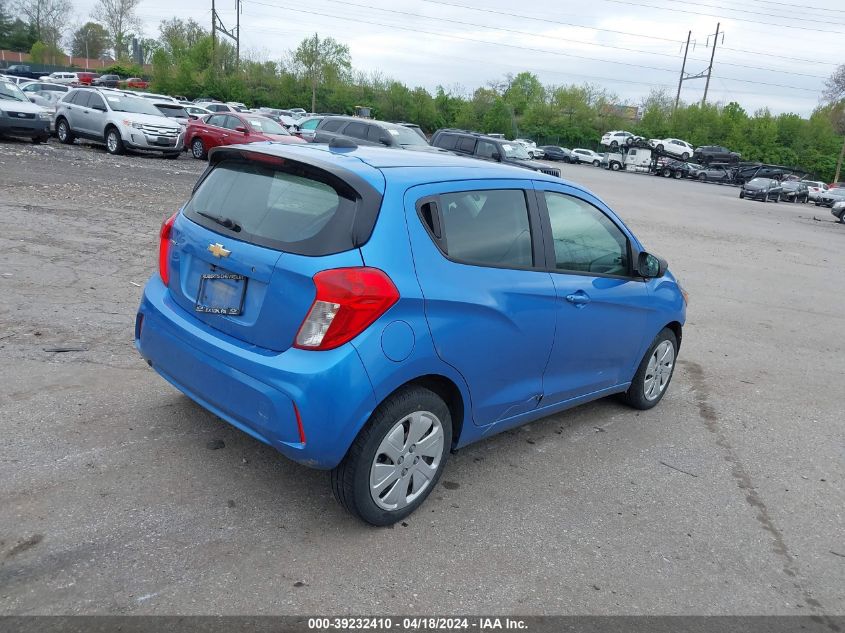 2017 Chevrolet Spark Ls Manual VIN: KL8CA6SA9HC731855 Lot: 39232410