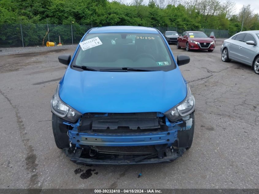 2017 Chevrolet Spark Ls Manual VIN: KL8CA6SA9HC731855 Lot: 39232410