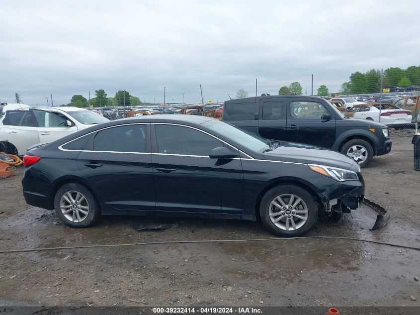 2016 Hyundai Sonata Se VIN: 5NPE24AF1GH358148 Lot: 39232414