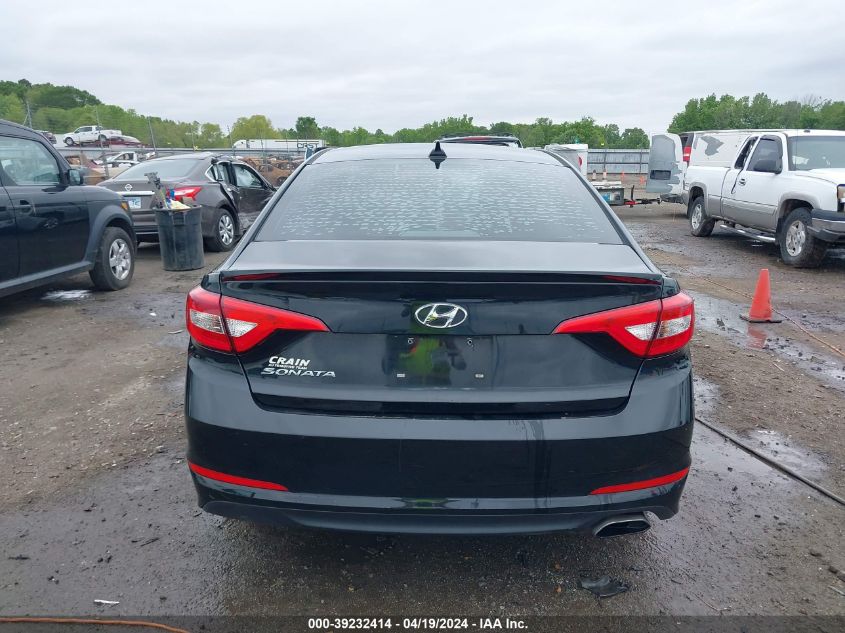 2016 Hyundai Sonata Se VIN: 5NPE24AF1GH358148 Lot: 39232414