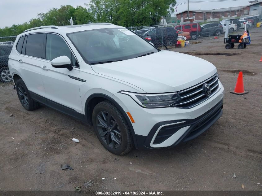 3VV3B7AXXNM119661 2022 Volkswagen Tiguan 2.0T Se