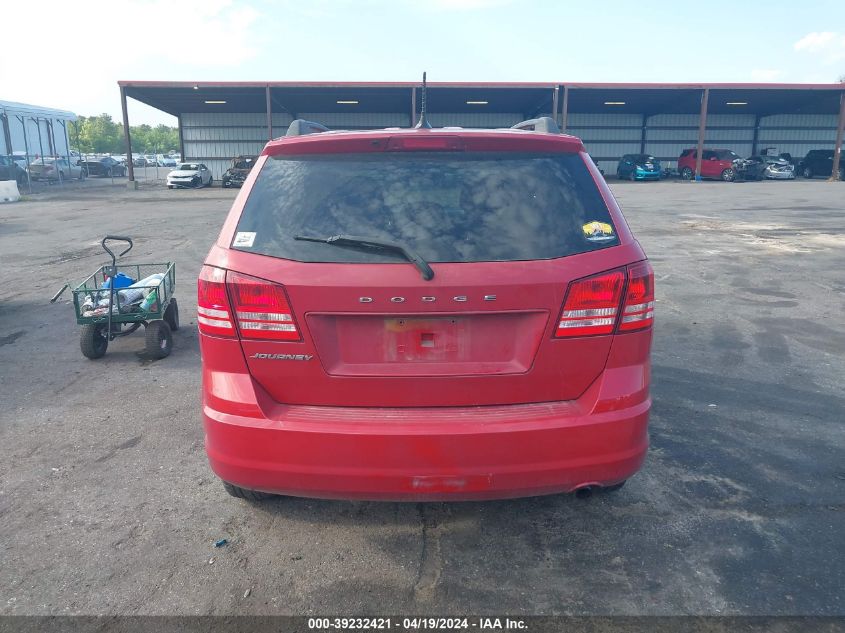 2017 Dodge Journey Se VIN: 3C4PDCAB6HT527043 Lot: 39232421