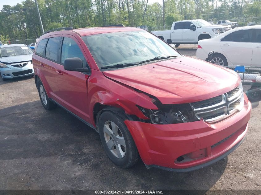 2017 Dodge Journey Se VIN: 3C4PDCAB6HT527043 Lot: 39232421