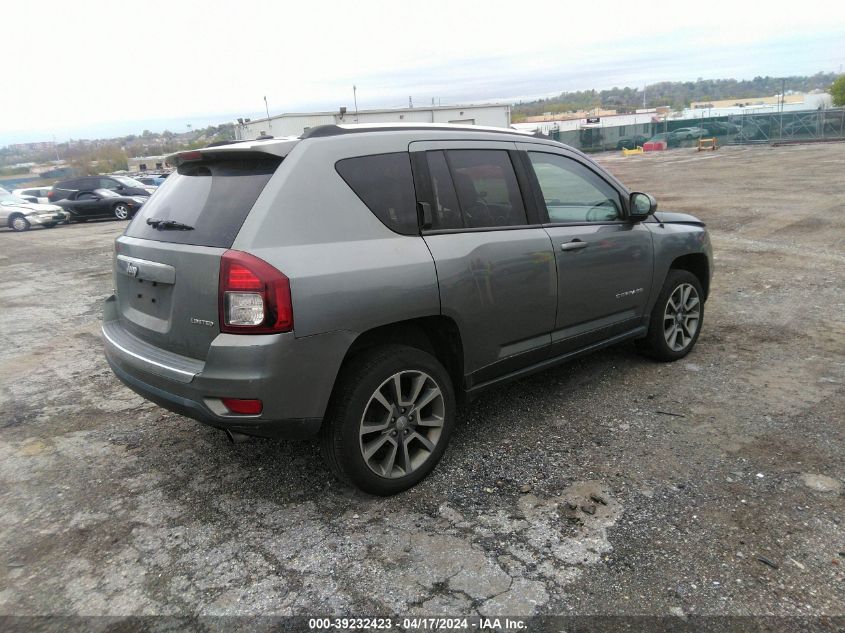 2014 Jeep Compass Limited VIN: 1C4NJDCB8ED510412 Lot: 39232423