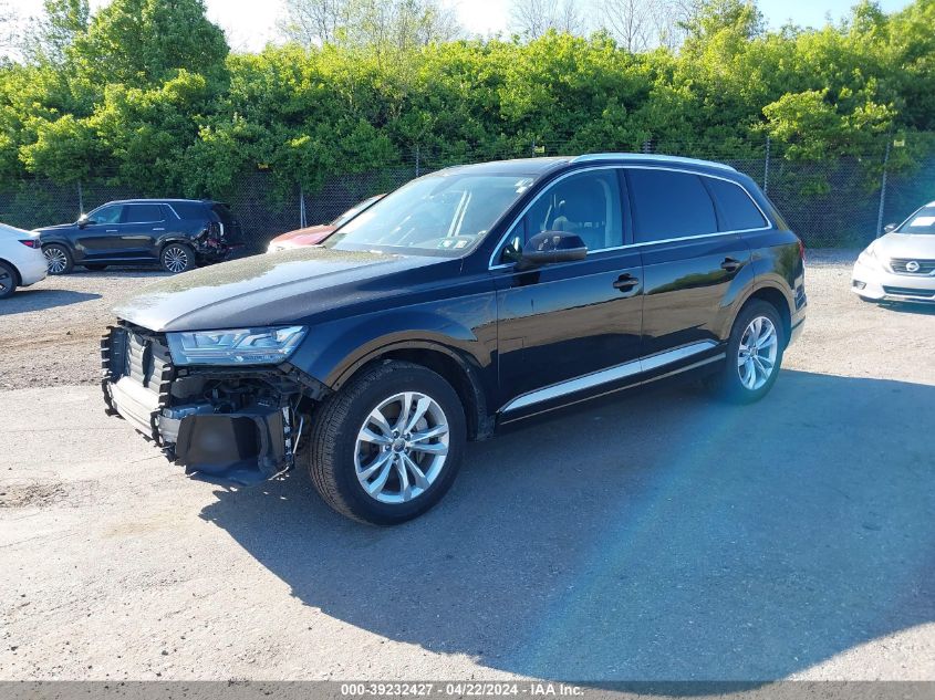 2019 Audi Q7 55 Premium/55 Se Premium VIN: WA1LAAF70KD042985 Lot: 39232427