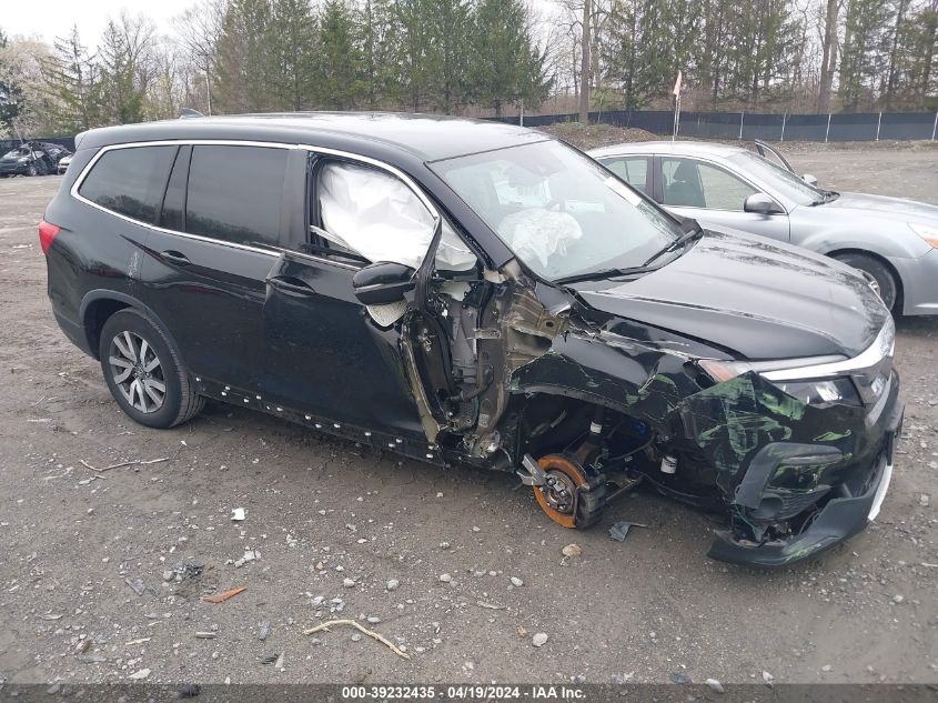 2019 Honda Pilot Ex VIN: 5FNYF6H38KB048515 Lot: 39232435