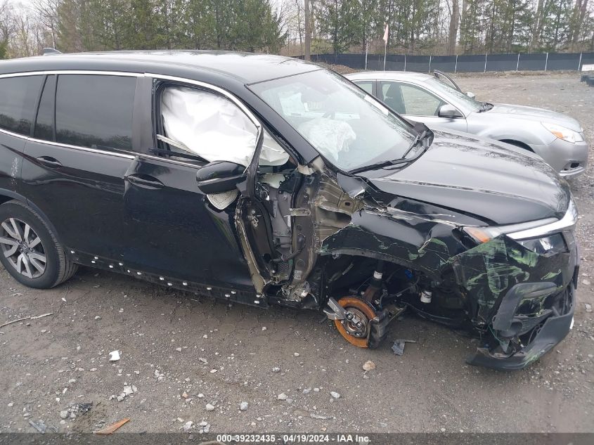 2019 Honda Pilot Ex VIN: 5FNYF6H38KB048515 Lot: 39232435