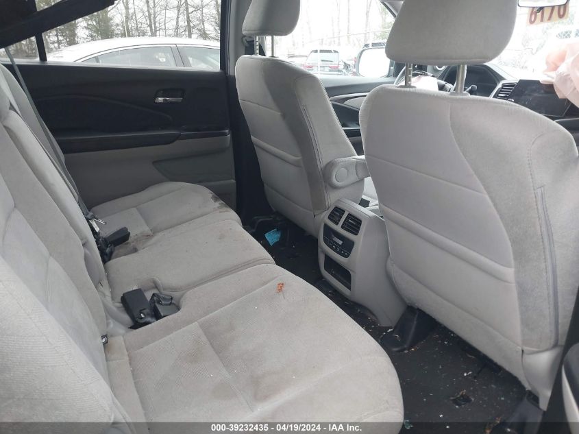 2019 Honda Pilot Ex VIN: 5FNYF6H38KB048515 Lot: 39232435