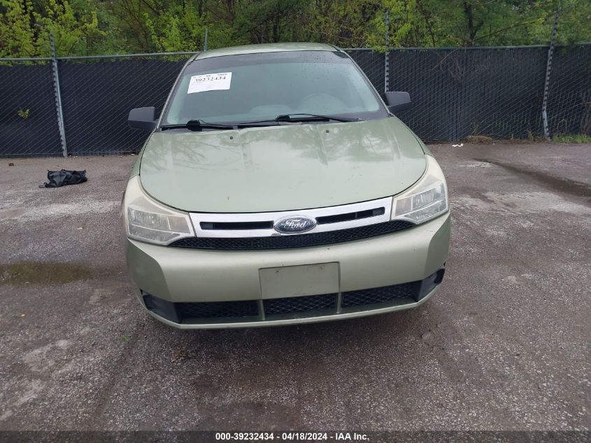 2008 Ford Focus Se/Ses VIN: 1FAHP35N18W275184 Lot: 39232434