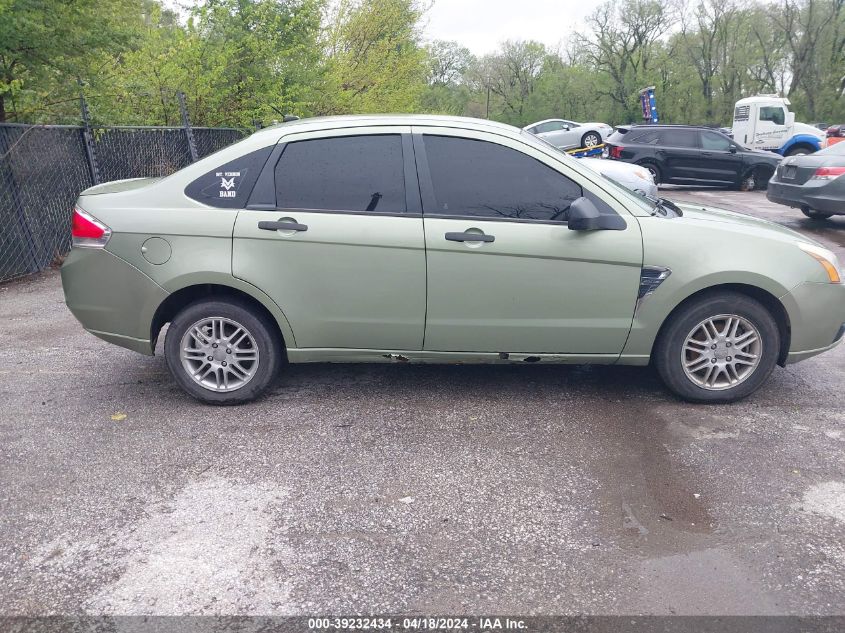 2008 Ford Focus Se/Ses VIN: 1FAHP35N18W275184 Lot: 39232434