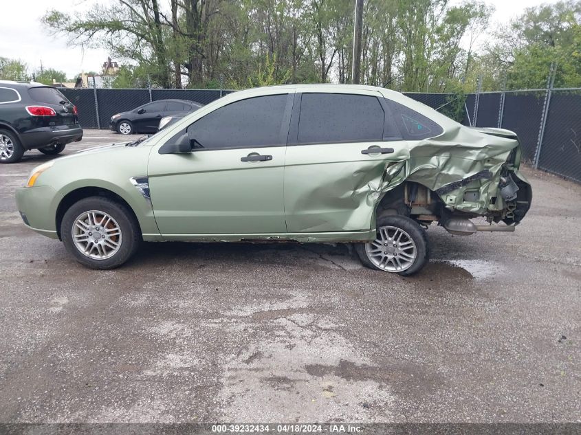 2008 Ford Focus Se/Ses VIN: 1FAHP35N18W275184 Lot: 39232434