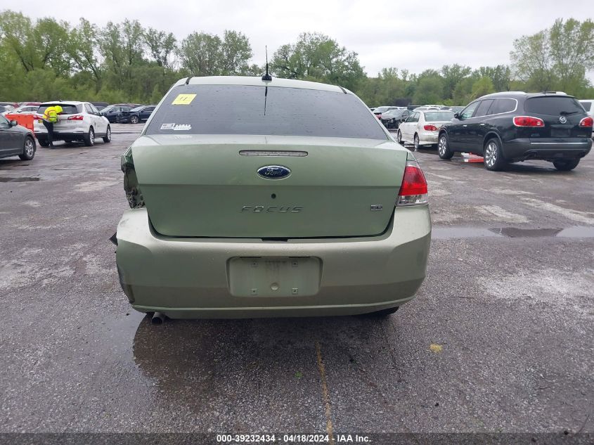 2008 Ford Focus Se/Ses VIN: 1FAHP35N18W275184 Lot: 39232434