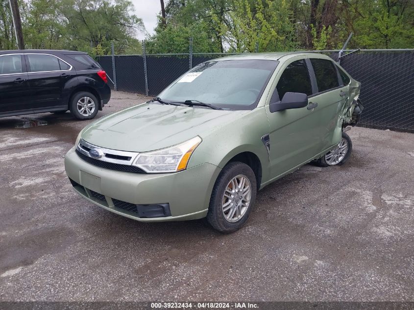 2008 Ford Focus Se/Ses VIN: 1FAHP35N18W275184 Lot: 39232434