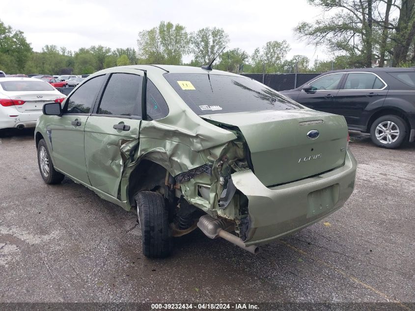 2008 Ford Focus Se/Ses VIN: 1FAHP35N18W275184 Lot: 39232434
