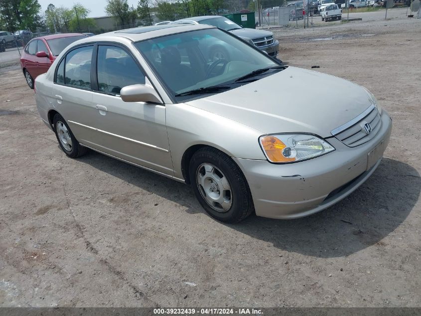 2HGES26762H524513 | 2002 HONDA CIVIC