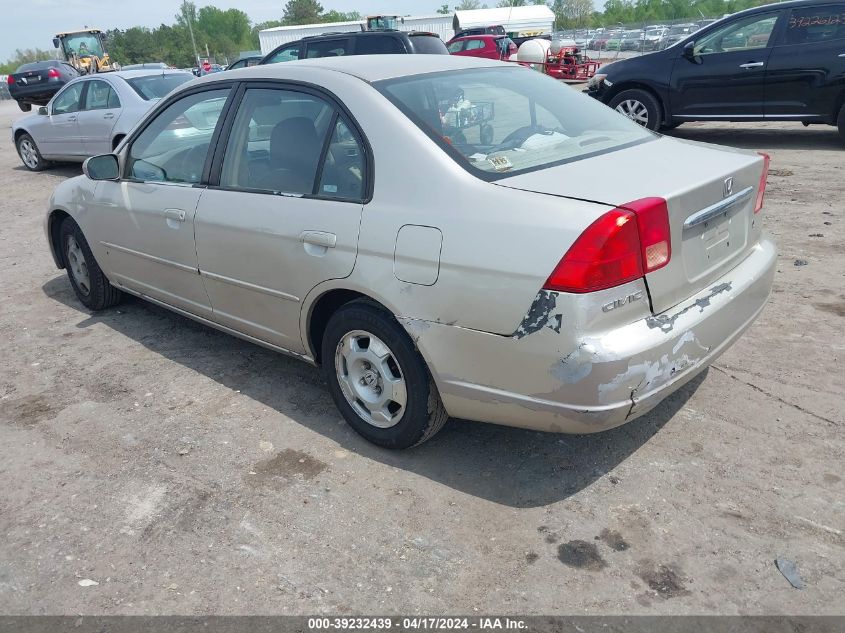 2HGES26762H524513 | 2002 HONDA CIVIC