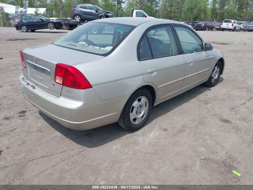 2HGES26762H524513 | 2002 HONDA CIVIC