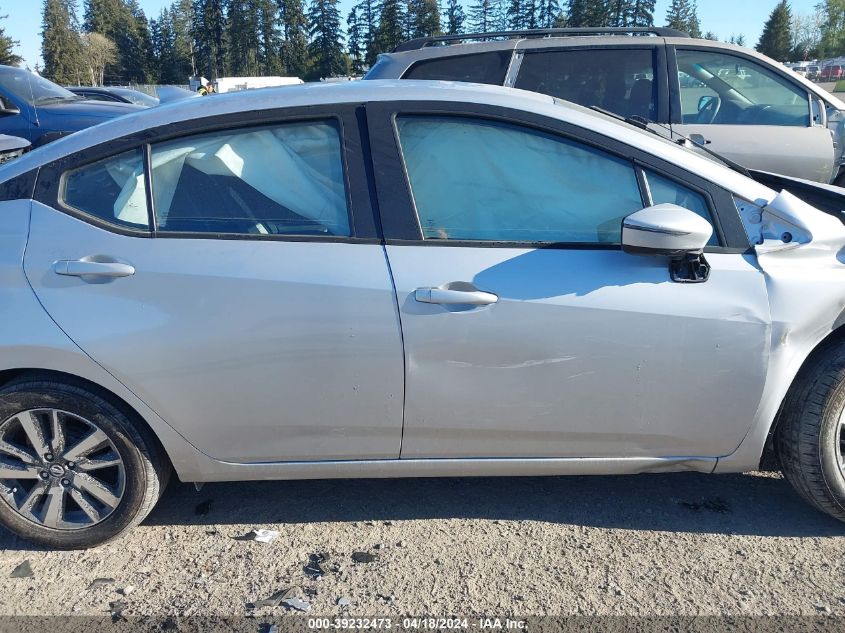 2021 Nissan Versa Sv Xtronic Cvt VIN: 3N1CN8EV5ML876804 Lot: 39232473