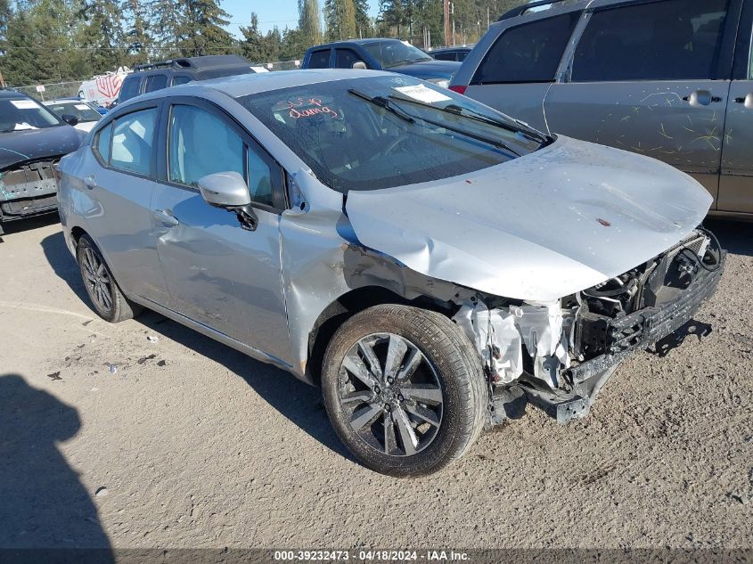 2021 Nissan Versa Sv Xtronic Cvt VIN: 3N1CN8EV5ML876804 Lot: 39232473