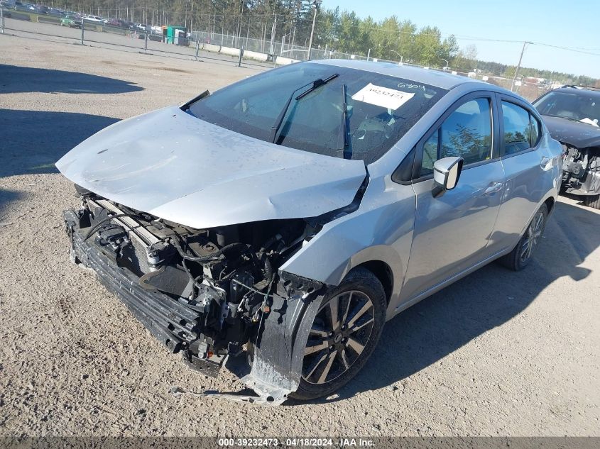 2021 Nissan Versa Sv Xtronic Cvt VIN: 3N1CN8EV5ML876804 Lot: 39232473