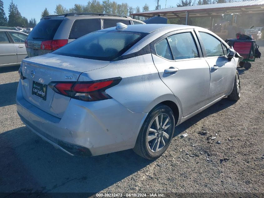 2021 Nissan Versa Sv Xtronic Cvt VIN: 3N1CN8EV5ML876804 Lot: 39232473