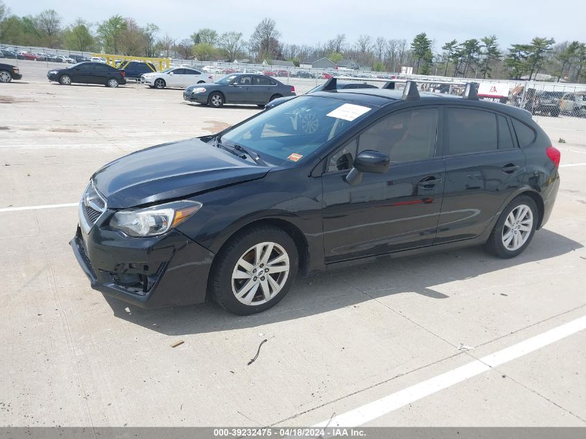 2015 Subaru Impreza 2.0I Premium VIN: JF1GPAC69F8245427 Lot: 39232475