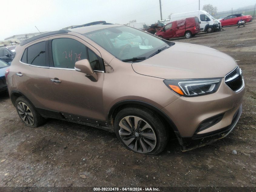 2018 Buick Encore Essence VIN: KL4CJCSB3JB568608 Lot: 39232478