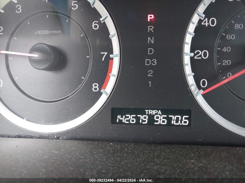 2010 Honda Accord 2.4 Ex VIN: 1HGCP2F71AA163567 Lot: 39232494