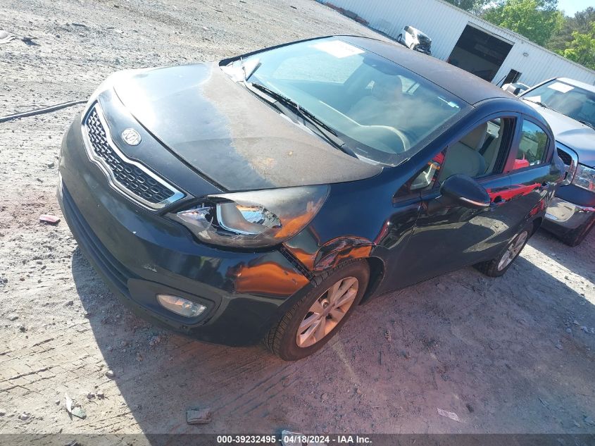 2012 Kia Rio Ex VIN: KNADN4A36C6067994 Lot: 39232495